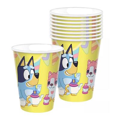 BICCHIERI IN CARTA BLUEY 266 ML 8 PZ