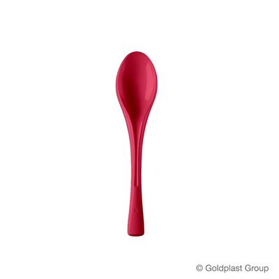 CUCCHIAIO DESSERT CORALLO TRASPARENTE 145,5MM 50PZ