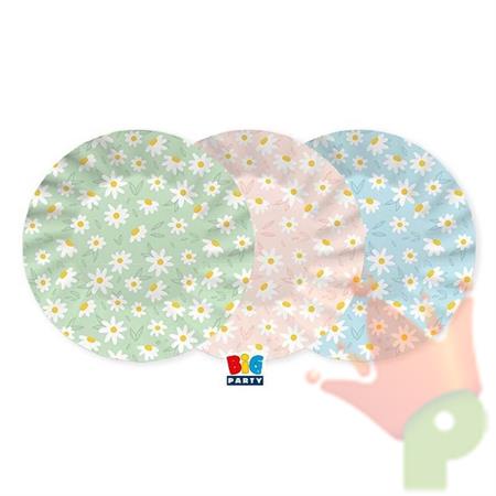 PIATTI FIORI MARGHERITE DAISY 20 CM 6 PZ