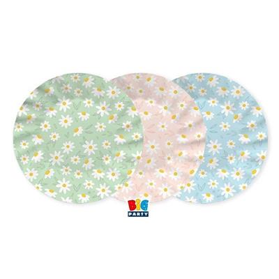 PIATTI FIORI MARGHERITE DAISY 20 CM 6 PZ