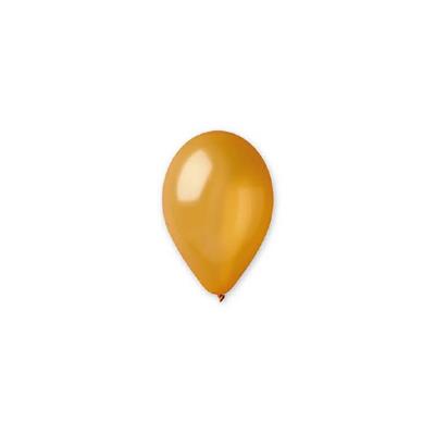 PALLONCINI 10INCH 26CM ORO 25PZ