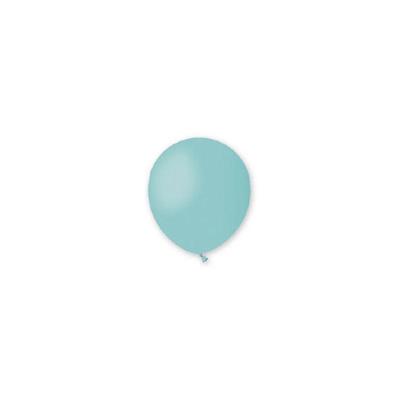 PALLONCINI 5INCH 13CM ACQUA MARINA 100PZ