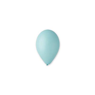 PALLONCINI 12INCH 30CM ACQUA MARINA 100PZ