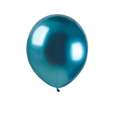PALLONCINI 5INCH 13CM GLOSSY CELESTE 50PZ