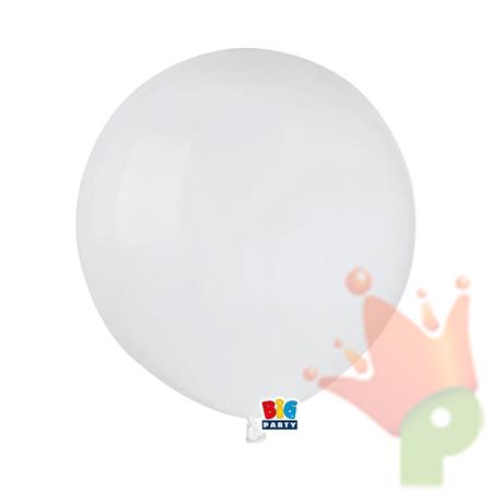 PALLONCINI 19INCH 48 CM BIANCHI 25 PZ