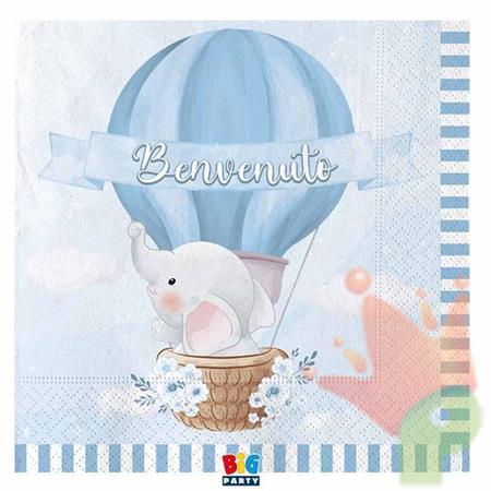 TOVAGLIOLI BENVENUTO 20 PZ 33X33 CM
