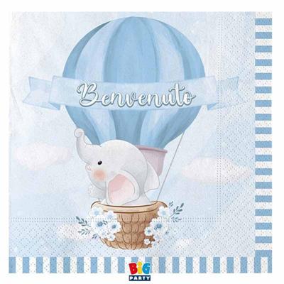 TOVAGLIOLI BENVENUTO 20 PZ 33X33 CM
