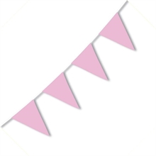 FESTONE BANDIERINE ROSA 10 MT