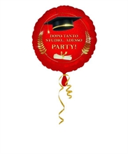 PALLONCINO MYLAR TOCCO LAUREA 18 INCH 45 CM