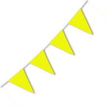 FESTONE BANDIERINE GIALLE 10 MT