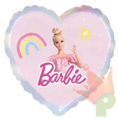 PALLONCINO MYLAR CUORE BARBIE 43 CM