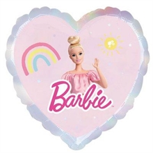 PALLONCINO MYLAR CUORE BARBIE 43 CM
