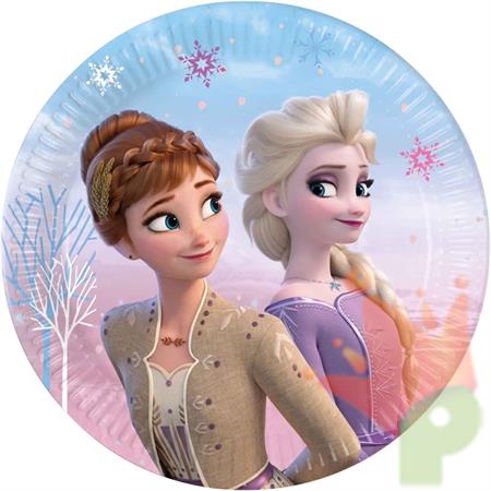 PIATTI FROZEN II WIND SPIRIT 8 PZ 20 CM