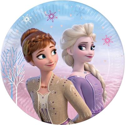 PIATTI FROZEN II WIND SPIRIT 8 PZ 20 CM