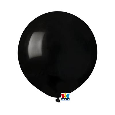 PALLONCINI 19 INCH 48 CM NERI 25 PZ