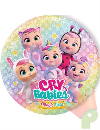 PIATTI CRY BABIES 23 CM 8 PZ