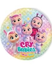 PIATTI CRY BABIES 23 CM 8 PZ