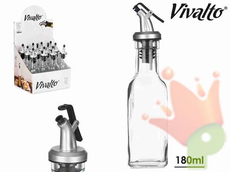 OLIERA IN VETRO CON TAPPO DOSATORE 180 ML