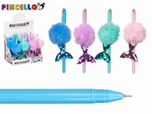 PENNA POM PON SIRENE COLORE ASSORTITO