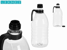 BOTTIGLIA IN PLASTICA ROTONDA CON TAPPO E MANICO 2 LT