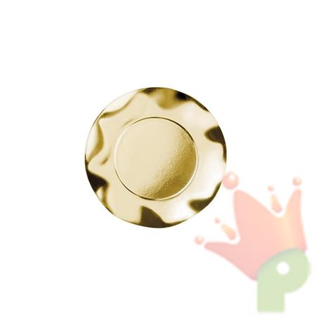 PIATTI DESSERT ORO LUCIDO 10 PZ 19,5 CM