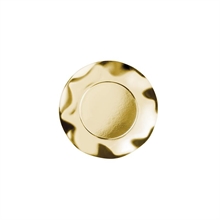 PIATTI DESSERT ORO LUCIDO 10 PZ 19,5 CM