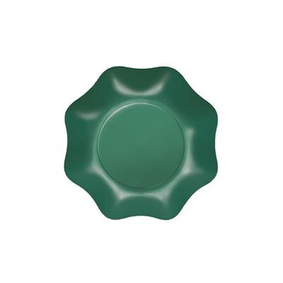 PIATTI FONDI TWENTY VERDE SCURO 20 CM 10 PZ