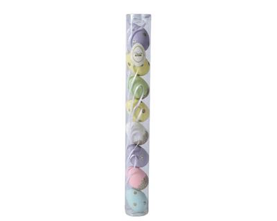 UOVA DECORATE DA APPENDERE H.5X3,5 CM 8 PZ