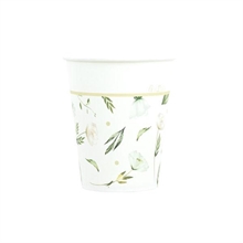 BICCHIERI IN CARTA DANZA DEI FIORI 250 CC 8 PZ