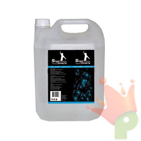 BIDONE LIQUIDO PROFESSIONALE RICARICA PER MACCHINA BOLLE 5LT