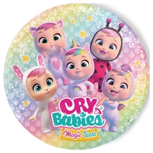 PIATTI IN CARTA CRY BABIES MAGIC TEARS 8 PZ 23 CM