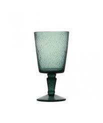 BICCHIERE CALICE MEMENTO BLU AVIO H.15,5 CM METACRILATO