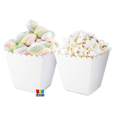 SCATOLE SWEETY BOX BIANCHE 6,5X8X6,5 CM 6 PZ