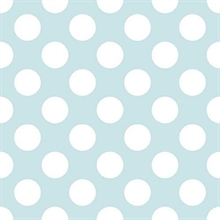 TOVAGLIOLI 3V 33X33 BIG DOTS LIGHT BLUE 20PZ