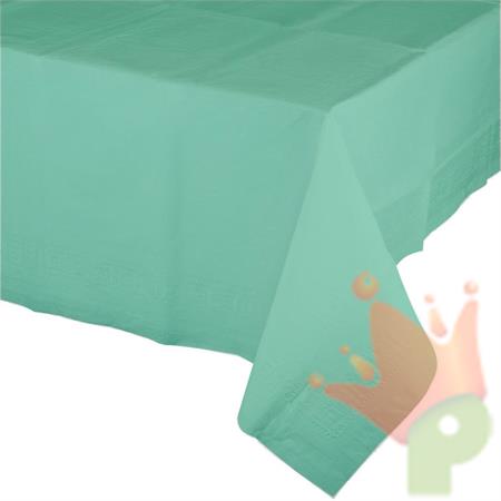 TOVAGLIA RETTANGOLARE IN PLASTICA VERDE MENTA 137X274 CM