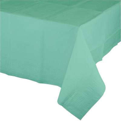 TOVAGLIA RETTANGOLARE IN PLASTICA VERDE MENTA 137X274 CM