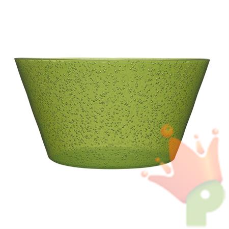 CIOTOLA INSALATIERA METACRILATO VERDE LIME H.13X24 CM 2 LT