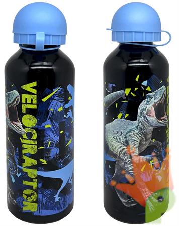 BORRACCIA IN ALLUMINIO DINOSAURO VELOCIRAPTOR 500 ML