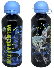 BORRACCIA IN ALLUMINIO DINOSAURO VELOCIRAPTOR 500 ML