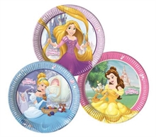 PIATTO 23CM PRINCIPESSE HEART STRONG 8PZ