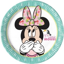 PIATTO 20CM MINNIE TROPICAL 8PZ