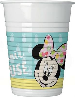 BICCHIERE 200CC MINNIE TROPICAL 8PZ