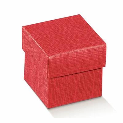 F/C 50X50X50 SETA ROSSO 10PZ