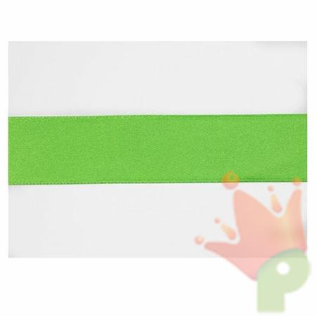 NASTRO RASO VERDE MELA MM10X50MT