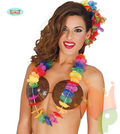 COLLANA HAWAIANA MULTICOLOR
