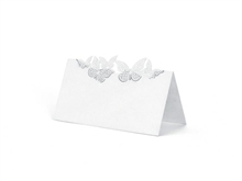 SEGNAPOSTO IN CARTA CON FARFALLE 9,2X5,7CM 10PZ