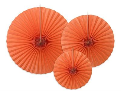 ROSONI DECORATIVI ARANCIO 40/32/23CM 3pz