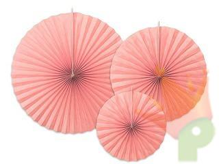 ROSONI DECORATIVI ROSA ANTICO 40/32/23CM 3pz