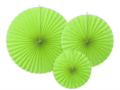 ROSONI DECORATIVI VERDE 40/32/23CM 3pz