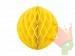 SFERA IN CARTA A NIDO D'APE GIALLO 30CM